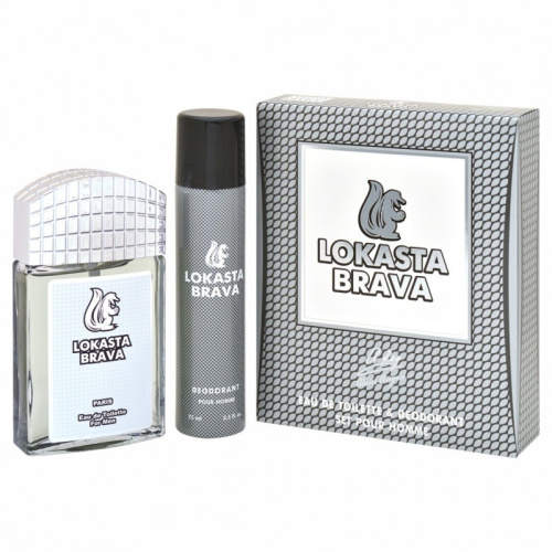 POSITIVE PARFUM НАБОР МУЖСКОЙ LOKASTA BRAVA  туалетная вода 100мл, дезодорант 75мл