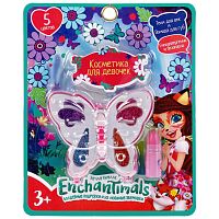 Милая леди Enchantimals Набор "Бабочка" (блестящие тени для век + помада)