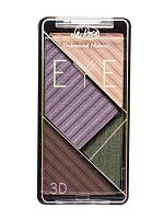 La Rosa Тени для век с эффектом 3D 1104-02 LE 4-х цветные 