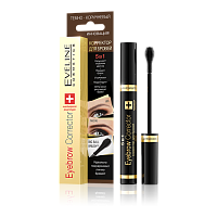 EVELINE Корректор для бровей 5в1 EYEBROW CORRECTOR темно-коричневый