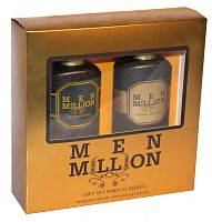 Фестива НАБОР МУЖСКОЙ MILLION MEN шампунь 250мл+гель для душа 250мл
