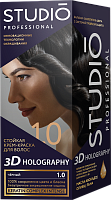 STUDIO PROFESSIONAL Стойкая крем-краска для волос 1.0 Черный