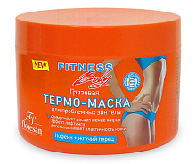 FLORESAN Термо-маска грязевая для тела Фитнесс body для проблемных зон 500мл