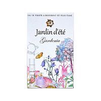 POSITIVE PARFUM НАБОР ЖЕНСКИЙ JARDIN D'ETE GARDENIA туалетная вода 50мл, дезодорант 75мл